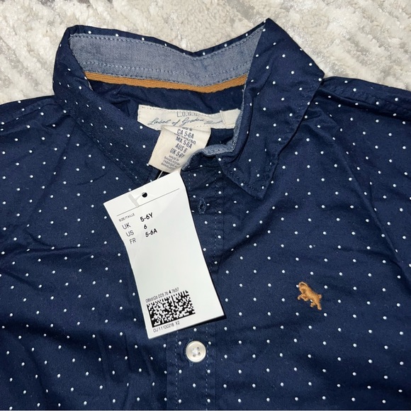 H&M Polka Dot Dress Shirt - Picture 4 of 4